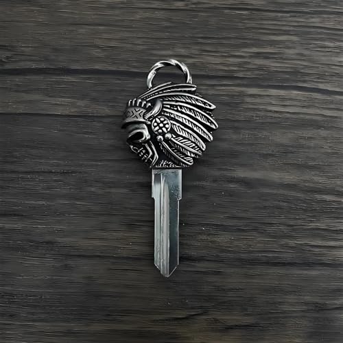XIDAODIT Motorcycle Uncut Blade Blank Key Embryo For Indian Scout Motorcycles Replacement Accessories 2013-2024 (chrome) - Image 3