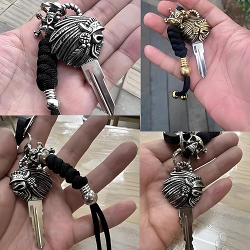 XIDAODIT Motorcycle Uncut Blade Blank Key Embryo For Indian Scout Motorcycles Replacement Accessories 2013-2024 (chrome) - Image 5