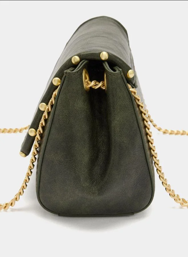 بارفوا حقيبة كتف مع فتحة وأعمدة