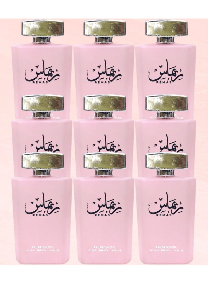remas 9 Pieces Remas Perfume 100 Ml EDT - Image 1