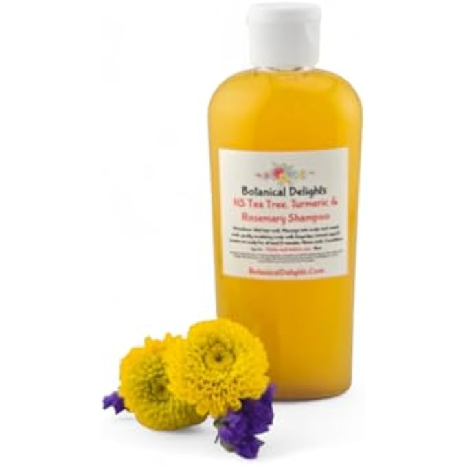 Hidradenitis Suppurativa Turmeric, Tea Tree & Rosemary Shampoo - Designed specifically to soothe and prevent HS flare-ups.