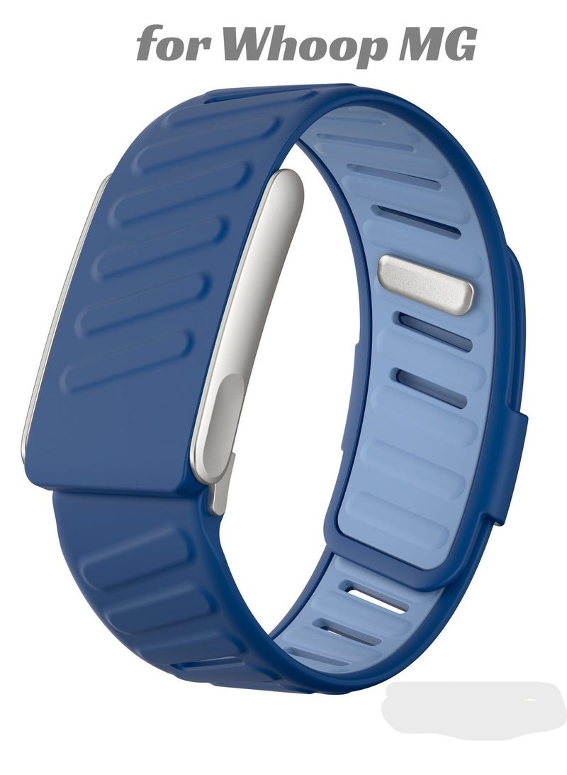ACLIX Sport Silicone Replacement Band Compatible with Whoop MG Wearable Fitness & Activity Tracker, Durable, Comfortable & Breathable and Adjustable Wristband Replacement Strap Easy to Use and Perfect for Every Occasion Whoop Band Silicone Replacement Wrist Compatible with Whoop Strap MG Ultra-Soft Waterproof and Sweatproof, Soft-Touch and Flexible Silicone, Premium Quality, Comfortable - Image 1