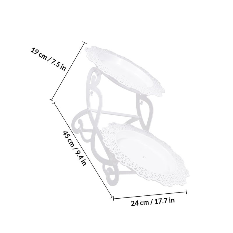 Cake Stand Dessert Table for Elegant Party Displays, Sturdy Base with Fine Craftsmanship - Image 2