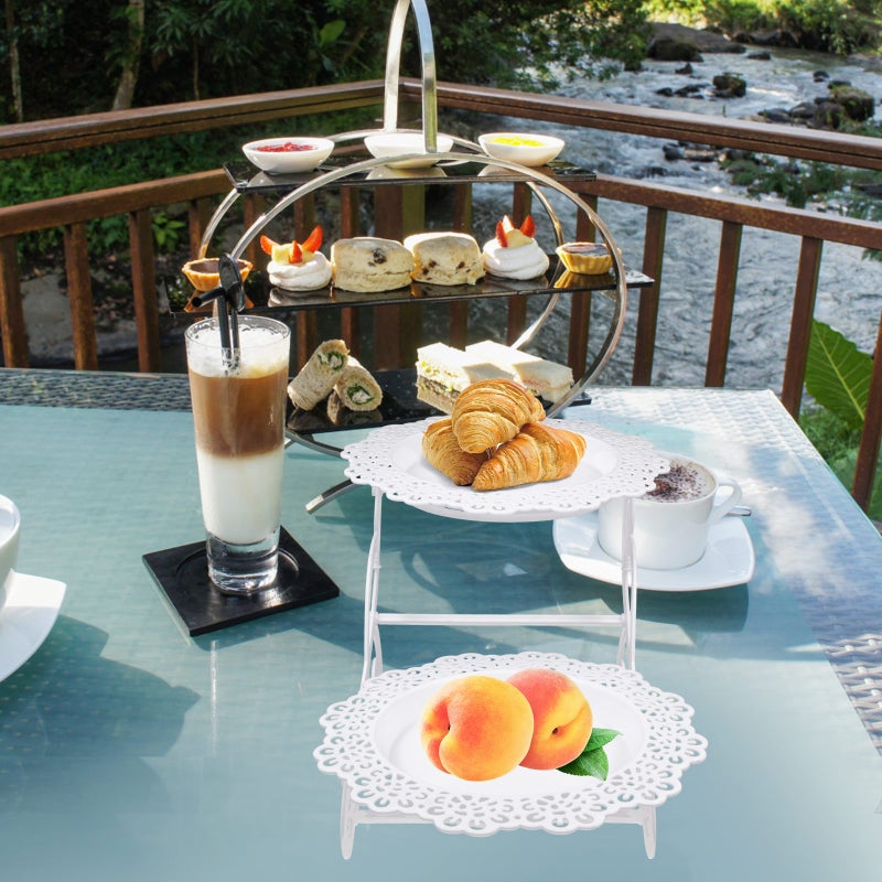 Cake Stand Dessert Table for Elegant Party Displays, Sturdy Base with Fine Craftsmanship - Image 5