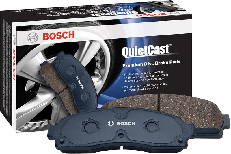 BOSCH BC1340 QuietCast Premium Ceramic Disc Brake Pad Set for Select Mercedes-Benz Models - Front