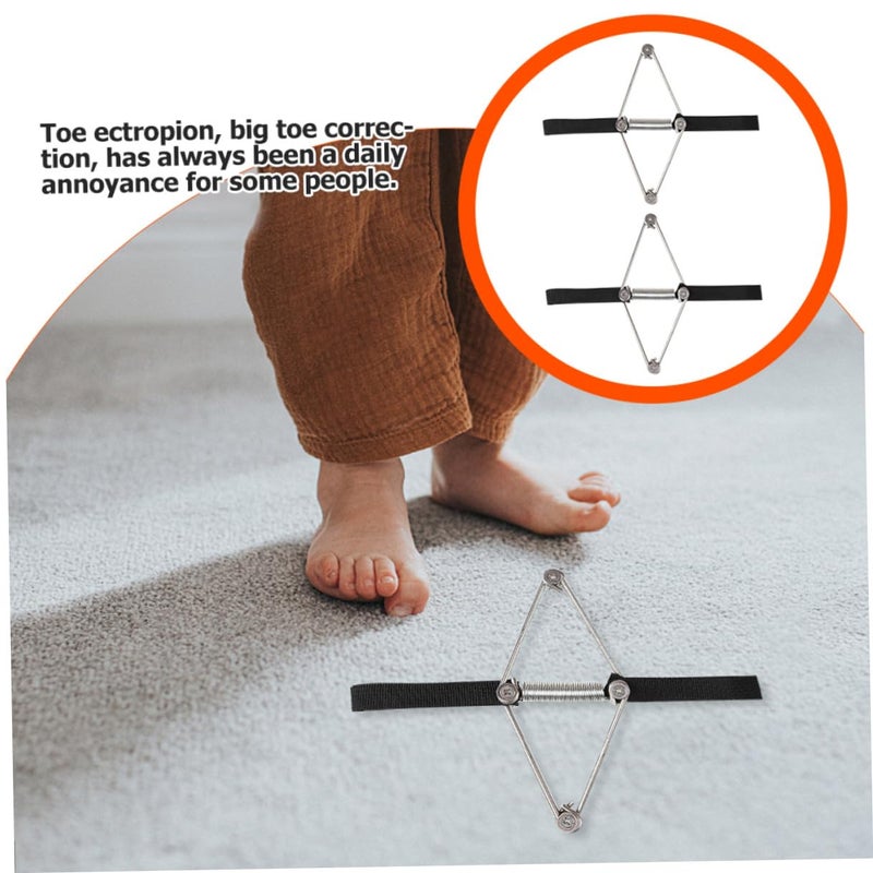 Adjustable Bunion Corrector Band 2 Pack Elastic Toe Straightener For Men And Women - Image 4