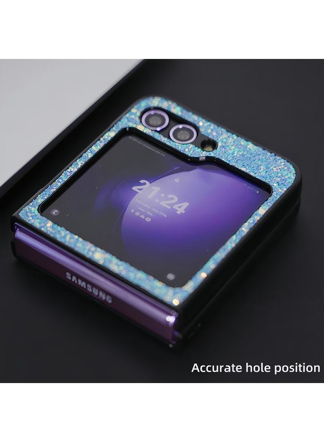 اس-توب جراب لهاتف Samsung Galaxy Z Flip5 Flash Diamond القابل للطي - Image 5