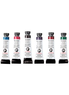 Daniel Smith Daniel Smith Watercolor, Mineral Mixing Set with 5ml Primatek Colors, 1oz Watercolor Ground, Mixing Guide and Plastic Travel case (285610103)  - Image 2
