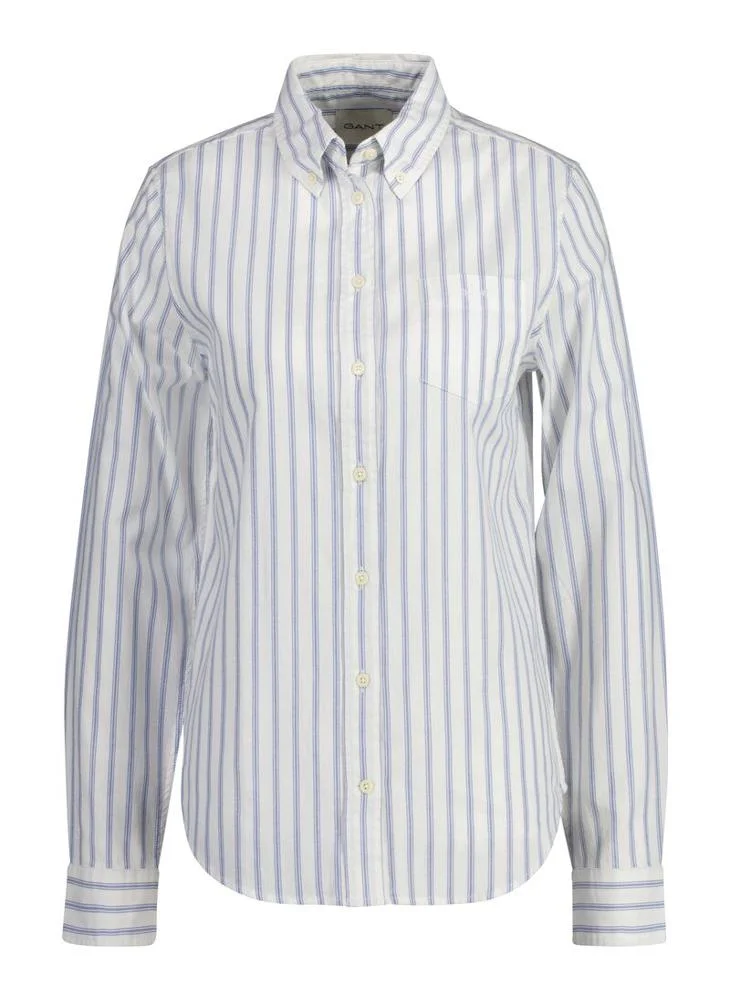 غانت Gant Regular Fit Stripe Archive Oxford Shirt