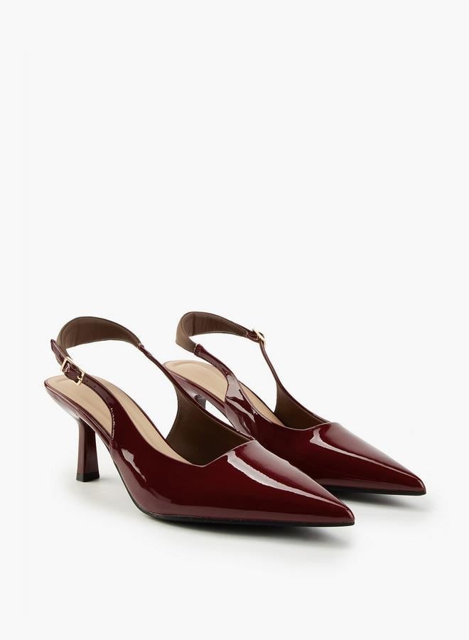 فلورا بيلا من شو إكسبرس أحذية بكعب عالٍ مدببة مع إبزيم - Image 2