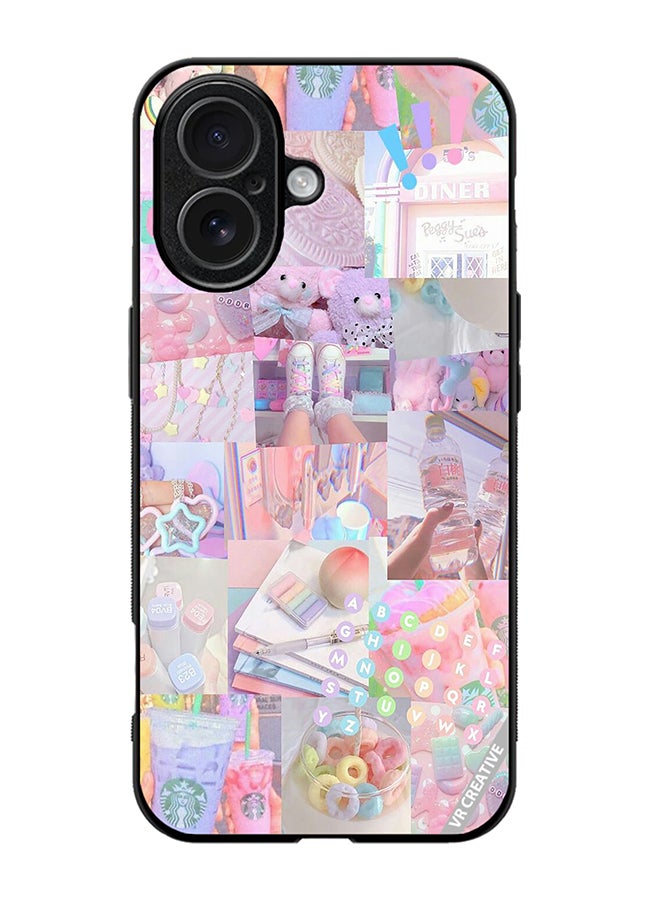 VR CREATIVE Protective Case Cover For Apple iPhone 17 Cute Collage Design Multicolour