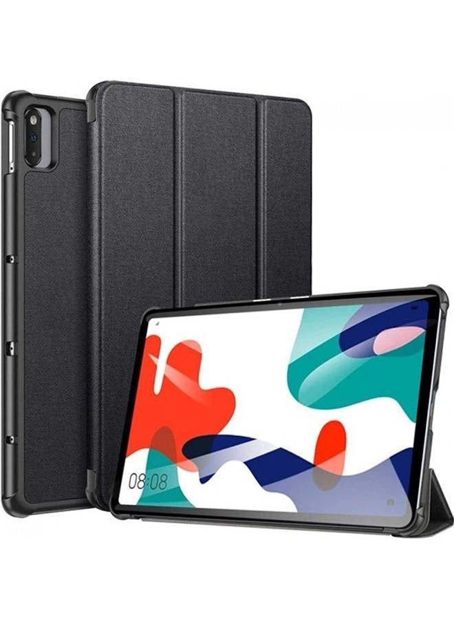 Tablet computer case Smart Folio Case Trifold Stand Cover For Huawei MatePad black 10.4 inches - Image 1