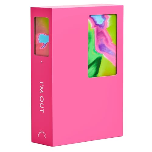 CMYK Im Out Card Game Magenta Edition Beautiful Deluxe Versions of The Best Modern Card Games - Image 1