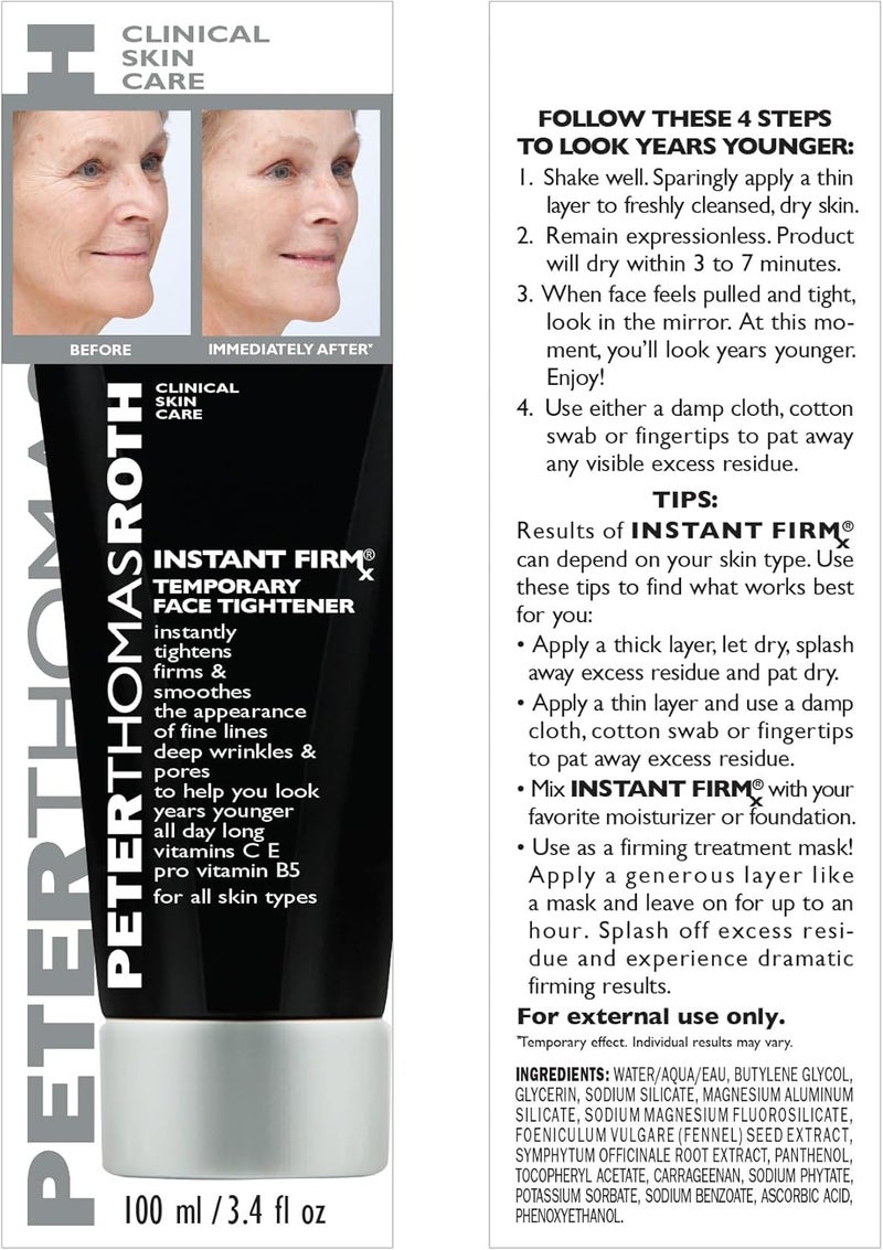 PETER THOMAS ROTH بيتر توماس روث إنستانت فيرم إكس مشد الوجه المؤقت - 100 مل/3.4 أونصة - Image 2