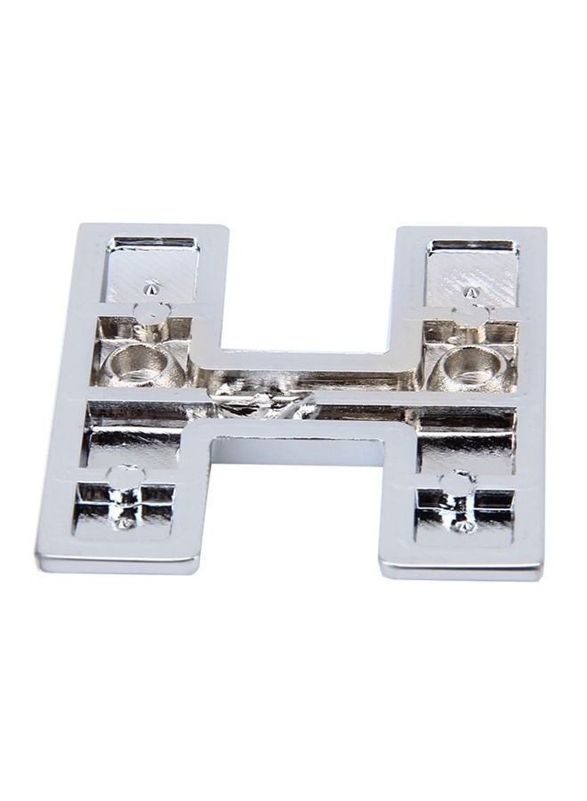 NIBEMINENT Car Badge Emblem 3D English Letter H Self-Adhesive Sticker Decal - Image 2