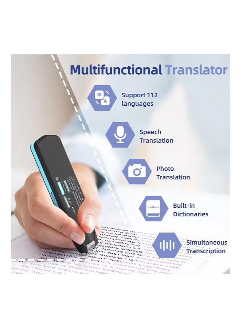 NEWYES 4 Pro Smart Voice Scan Translator Pen MultifunctionTranslation Real Time 121 Languages Translator Business Dictionary Pen - Image 3