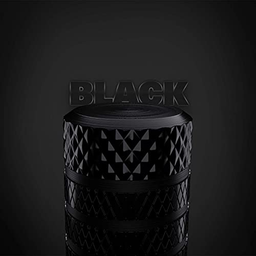 CKAuto Tire Valve Stem Caps, Black, 4 pcs/Pack, Anodized Aluminum Tire Valve Cap Set, Corrosion Resistant, Universal Stem Covers for Cars Trucks Motorcycles SUVs and Bikes - Image 4