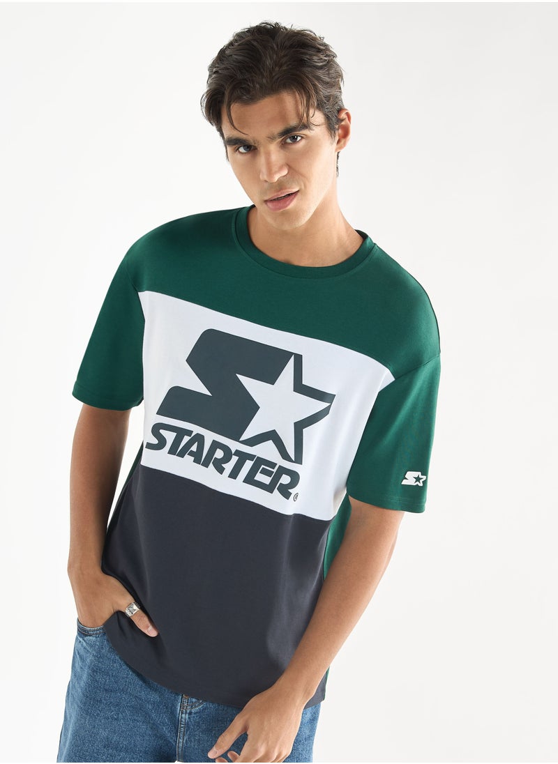 STARTER Starter Logo Print T-shirt with Short Sleeves and Crew Neck  - Image 1