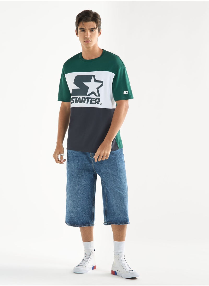 STARTER Starter Logo Print T-shirt with Short Sleeves and Crew Neck  - Image 2