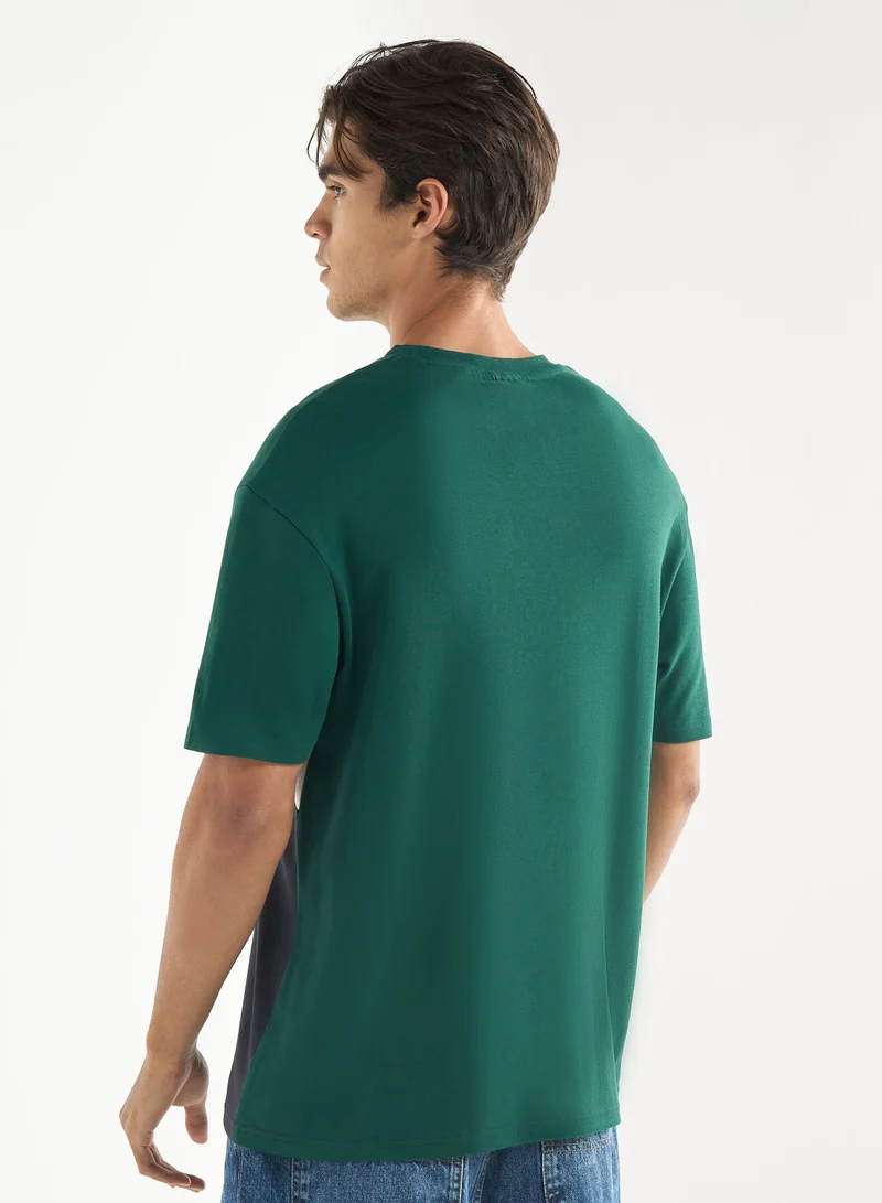 STARTER Starter Logo Print T-shirt with Short Sleeves and Crew Neck