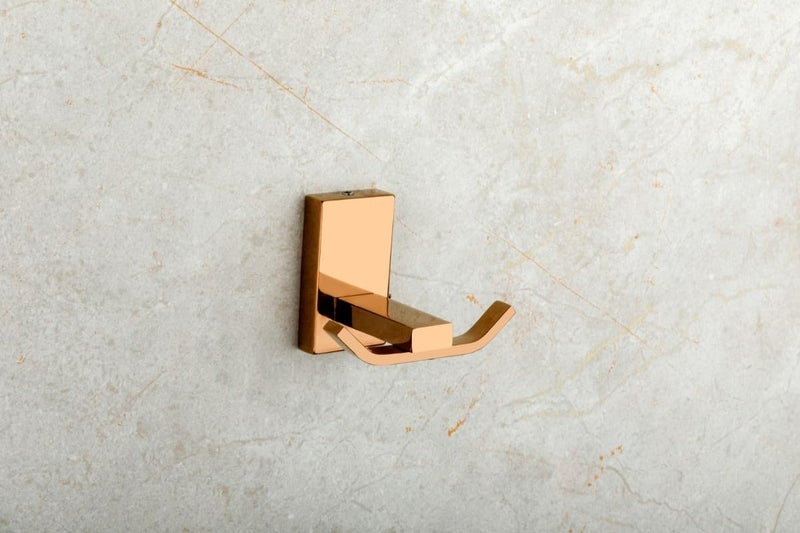 Cordial 304 Grade Stainless Steel Robe Hook/Cloth-Towel Hanger/Door Hanger-Hook/Bathroom Accessories (PVD Rose Gold) - Image 2