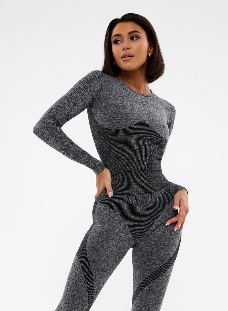 Bona Fide Workout Tops for Women - Short/Long Sleeve Compression Shirt - Breathable Tight Crop Top for Gym, Running, Yoga - Image 5