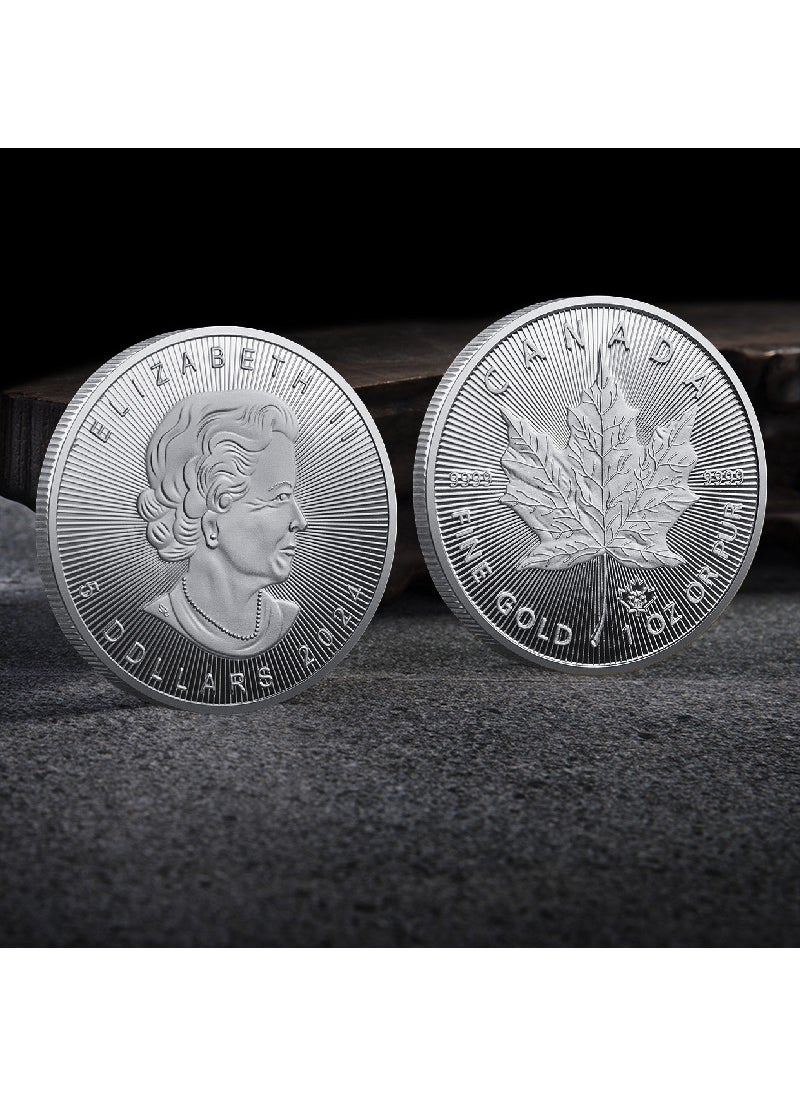 Generic - Canada Maple Leaf Gold Silver Coins 2021-2024 2024 Silver - Image 1