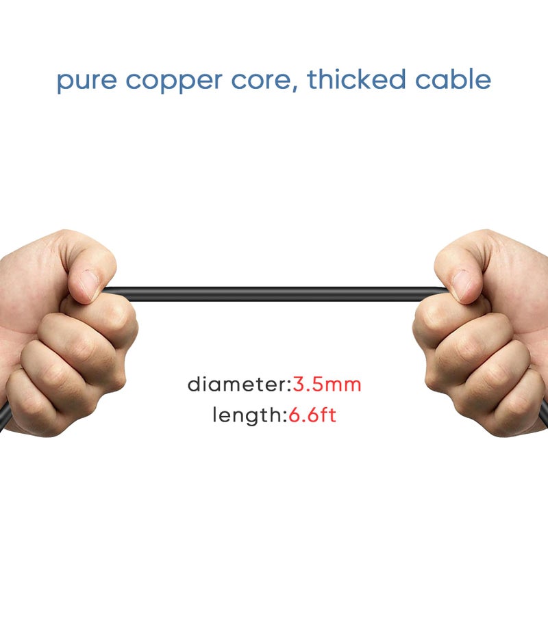 Pixelman كابل شحن بيكسلمان بطول 6.6 قدم لجارمين، كابل طاقة ميني USB عالمي بزاوية 90 درجة لملاحة السيارة GPS، زومو XT درايفسمارت 65 ديزل توم توم - Image 4