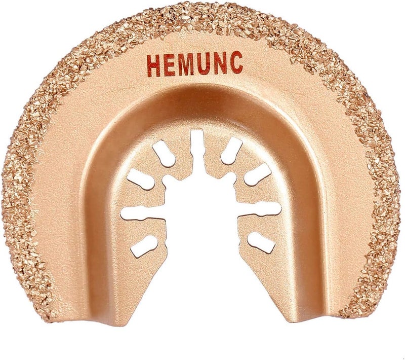 HEMUNC 5pcs Mixed Universal Carbide oscillating Tool Blades Set for Tile Grout Mortar Concrete Masonry - Image 4