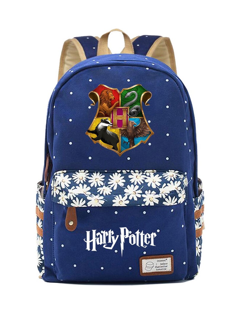 Harry Potter Student schoolbag canvas girls backpack