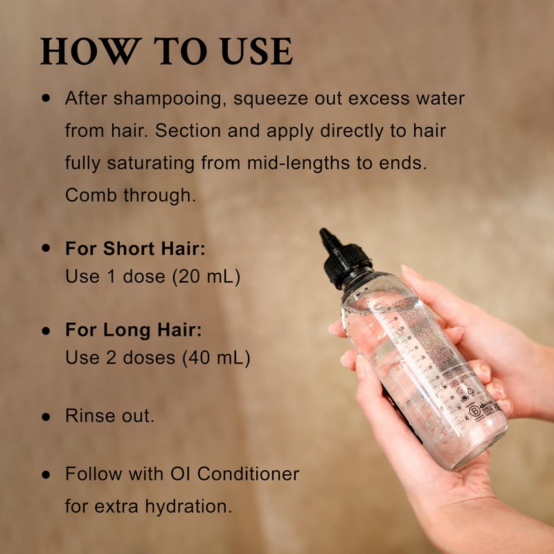 Davines OI Liquid Luster, Nourishing Rinse-Off Treatment, Add Shine Weightlessly, 10.14 Fl Oz - Image 4