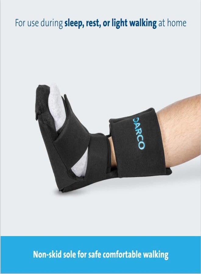 Darco Night Splint Wedge Black For Plantar Fasciitis and Achilles Tendonitis L4396 (Medium NW2B) - Image 2