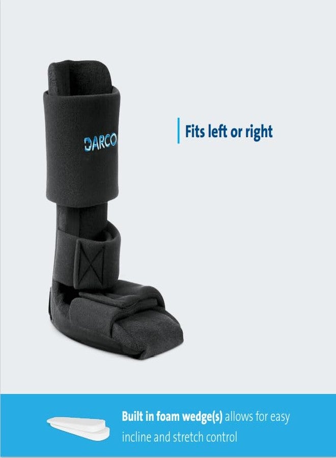 Darco Night Splint Wedge Black For Plantar Fasciitis and Achilles Tendonitis L4396 (Medium NW2B) - Image 3