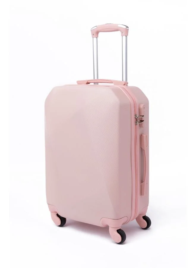 LIMRA Cabin Carry Check-In Luggage Trolley Size 20 inch Pink