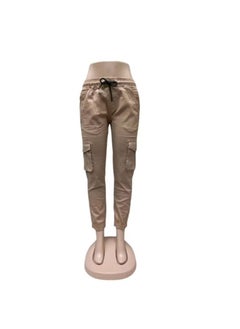 SIRG Six Pockets Long Cargo Pants.Elasticated Waist.Elasticated Hem.Spandex Fabrics.Useable for Unisex.  - Image 1