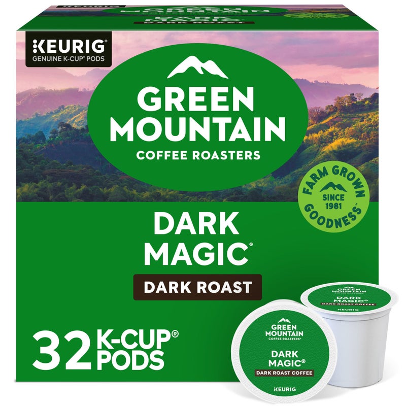 Green Mountain Coffee Roasters Green Mountain Coffee Roaster Dark Magic Keurig SingleServe KCup Pods Dark Roast Coffee 32 Count - Image 3