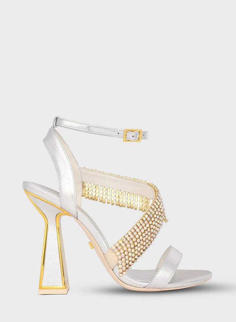 Kat Maconie Pyramid Stiletto High Heel Sandals