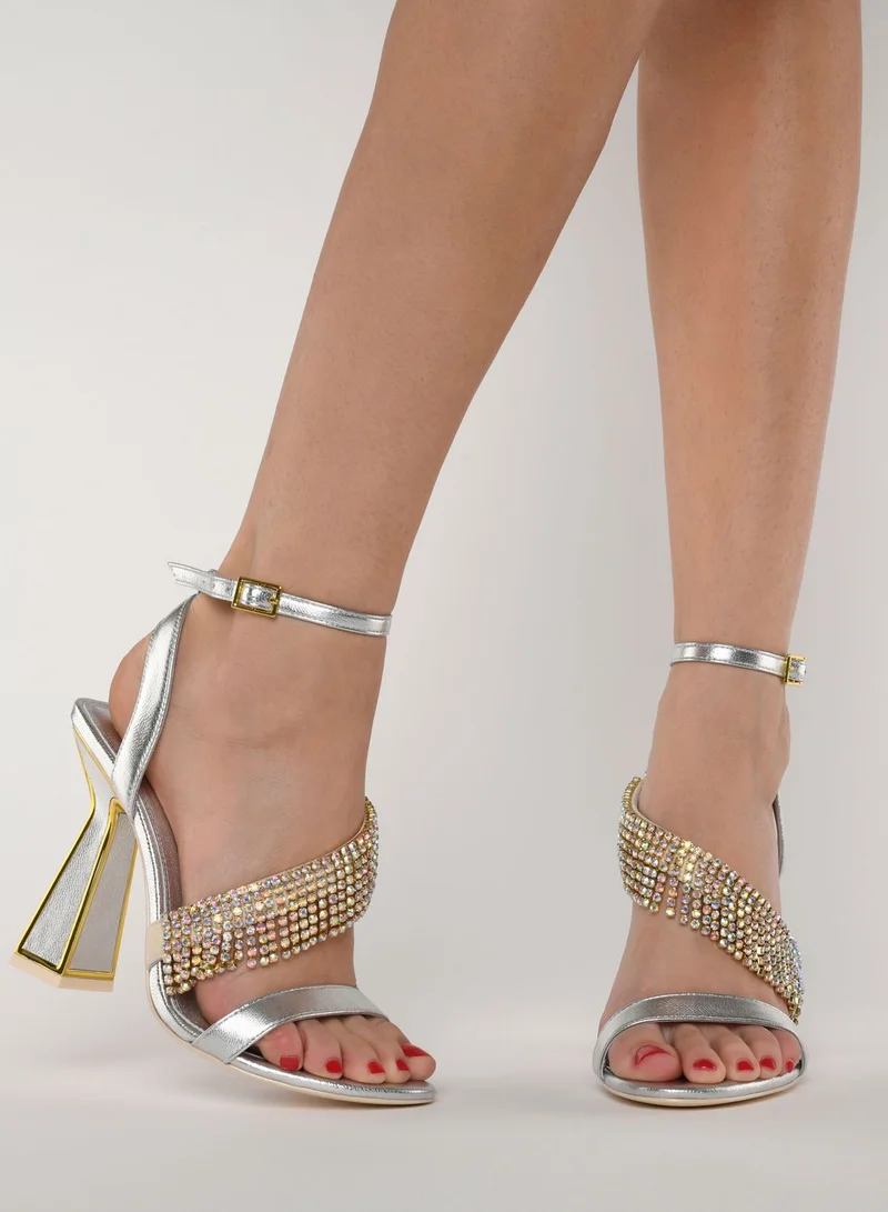 Kat Maconie Pyramid Stiletto High Heel Sandals