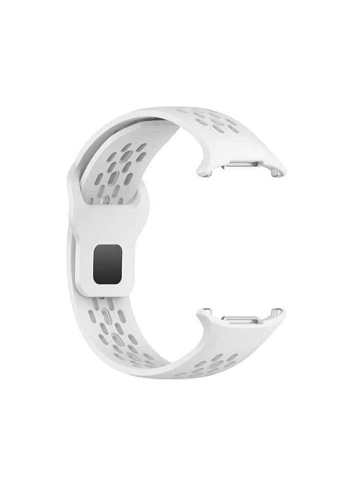 MOCOM - Silicone Watch Band for Samsung Galaxy Watch Ultra 47mm, Soft Breathable Replacement Strap for Galaxy Watch Ultra 47mm, Waterproof Wristband Smartwatch Accessories - Image 1