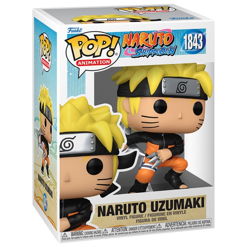 Funko فنكو بوب! أنيميشن: ناروتو شيبودن - ناروتو (شوريكن) - 1/6 احتمالات للنسخة النادرة - ناروتو - تمثال فينيل قابل للجمع - فكرة هدية - منتجات رسمية - ألعاب للأطفال والبالغين - Image 3