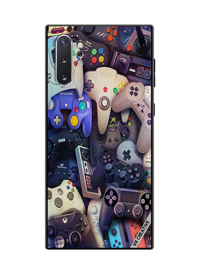 VR CREATIVE غطاء حماية لجهاز سامسونج جالكسي نوت10 بلس 5G بتصميم للتحكم عن بعد متعدد الألوان - Image 1