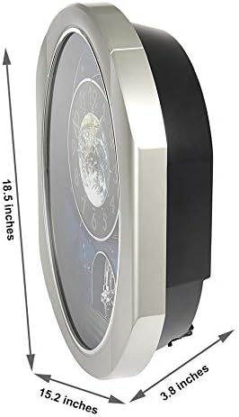 Rhythm Clocks Rhythm Clocks Peaceful Cosmos II Magic Motion Clock  - Image 2