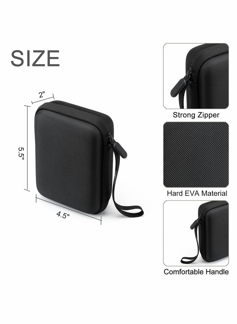 SYOSI Guitar Pick Holder Case Compatible for Fender, ChromaCast, D'Addario, JIM DUNLOP, Bolopick, Guitar Accessory Storage Pouch (black) - Image 5