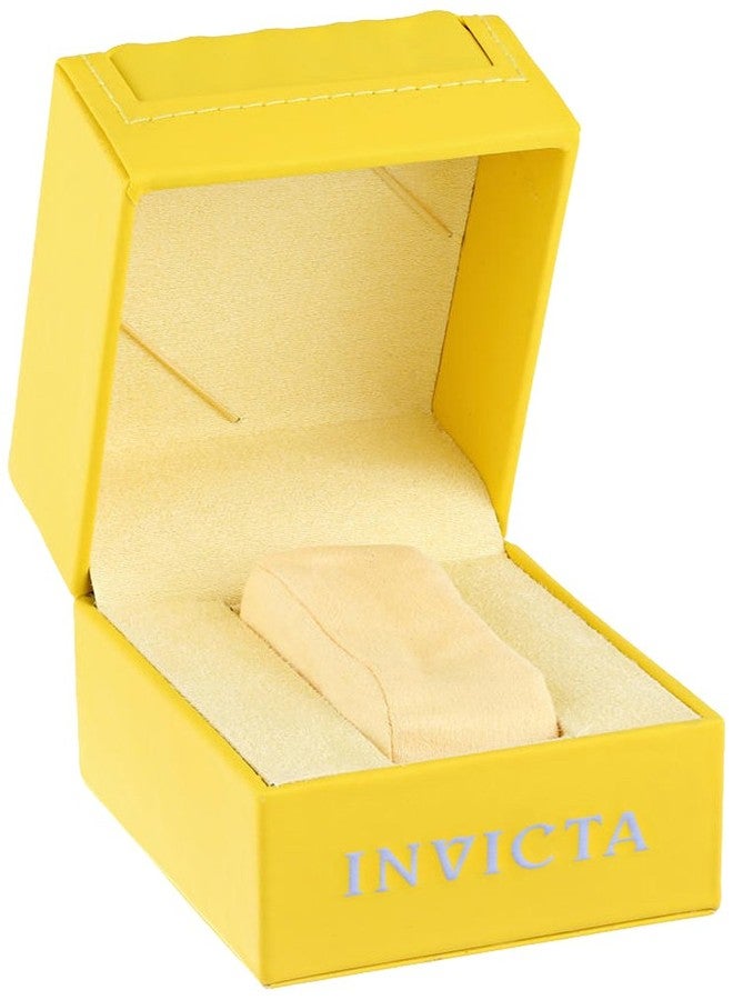 INVICTA Men's Analog Quartz Watch with Silicone Strap 23871, Black Ion-plated, Casual - Image 4