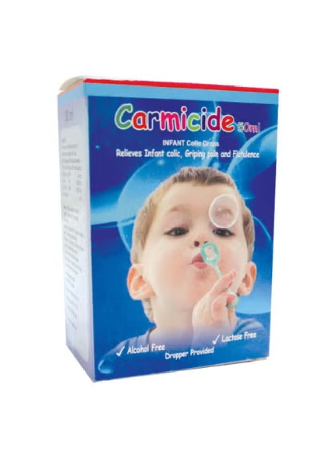 Carmicide Infant Colic Oral Drops 50 ML - Image 1