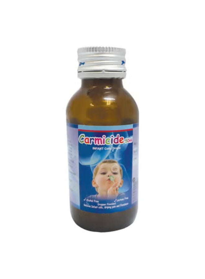 Carmicide Infant Colic Oral Drops 50 ML - Image 2