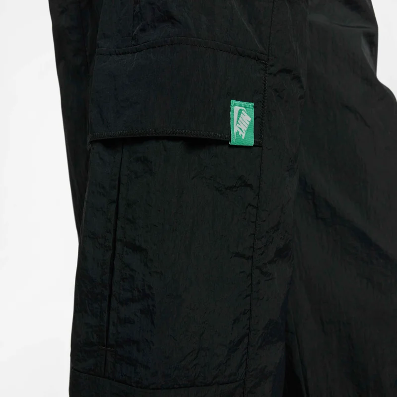 Nike black Women's Oversized High-Waisted Woven Pants for Women | Best Price UAE