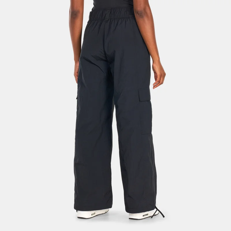 Nike black Women's Oversized High-Waisted Woven Pants for Women | Best Price UAE