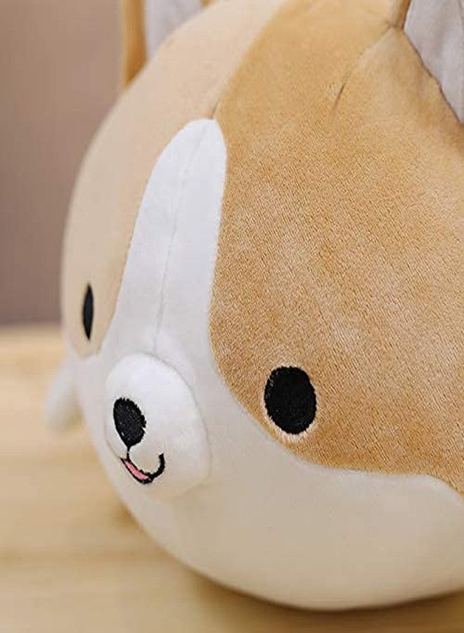 sofipal Corgi Dog Plush Pillow, Cute Shiba Inu Corgi Butt Stuffed Animal Toys Gifts for Bed, Valentine, Kids Birthday, Christmas (Brown, 17.3inch) - Image 3