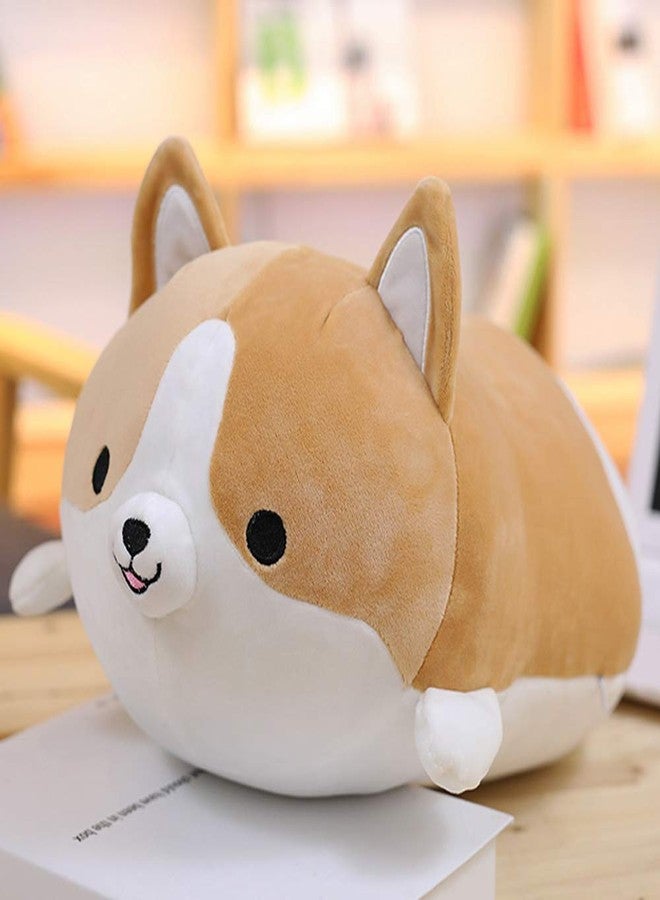 sofipal Corgi Dog Plush Pillow, Cute Shiba Inu Corgi Butt Stuffed Animal Toys Gifts for Bed, Valentine, Kids Birthday, Christmas (Brown, 17.3inch) - Image 2